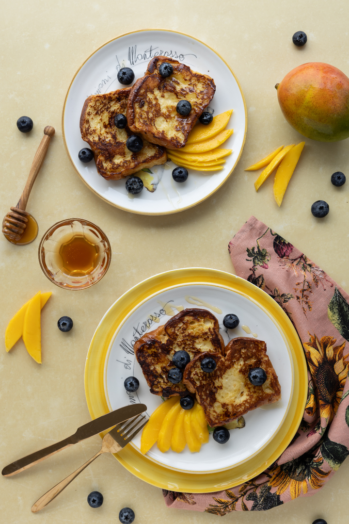 Wentelteefjes met Mango-azijn