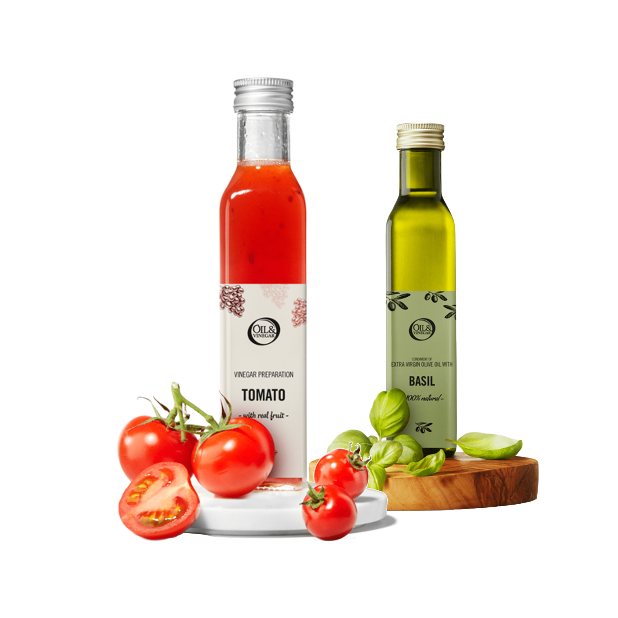 Duo Tomate & Basilic - 2x250 ml