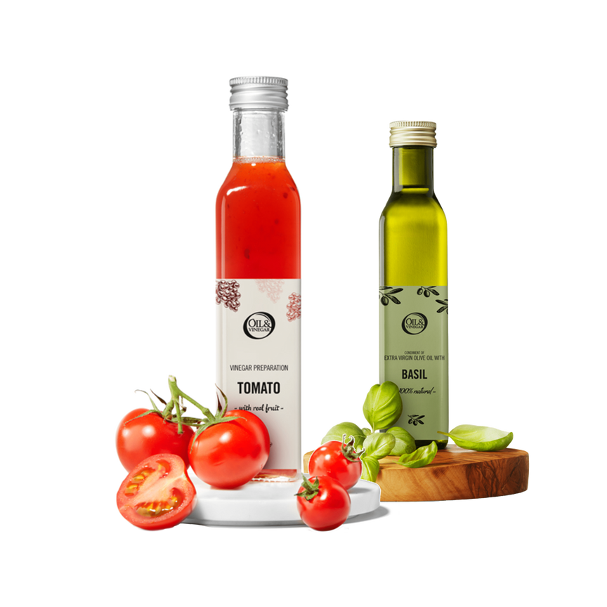 Duo Tomate & Basilic - 2x250 ml