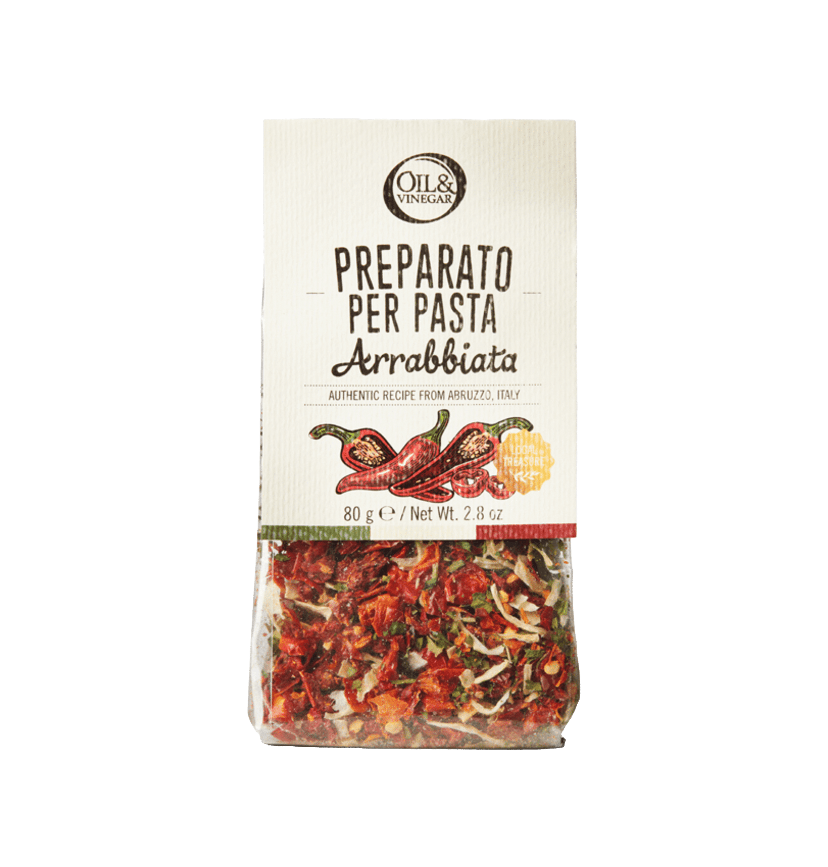 Mélange de Pâtes Épicées Arrabbiata - 80 g