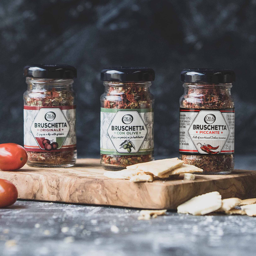 Bruschetta Trio - Cadeauset - 3x25g