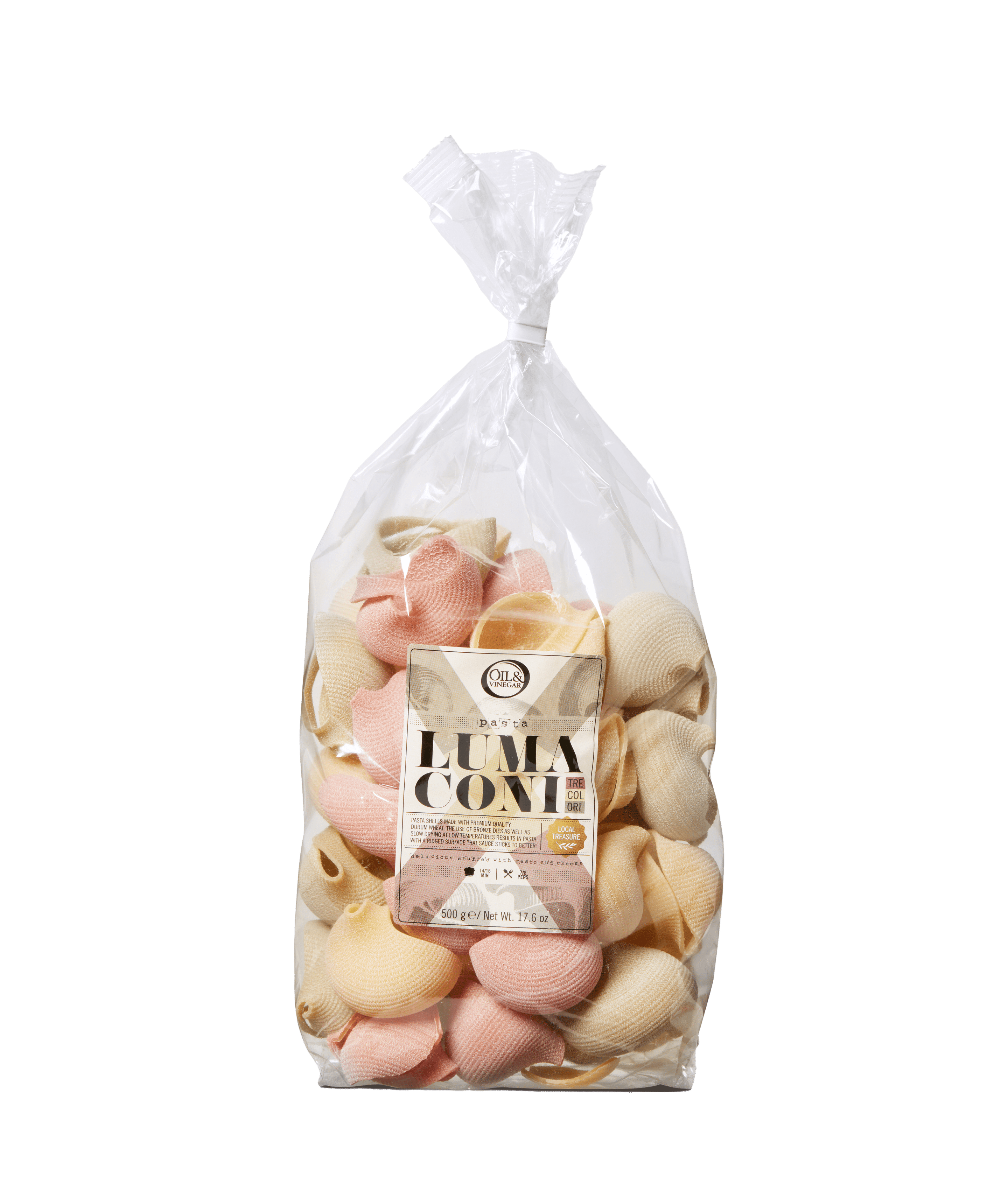 Lumaconi trecolore - 500g