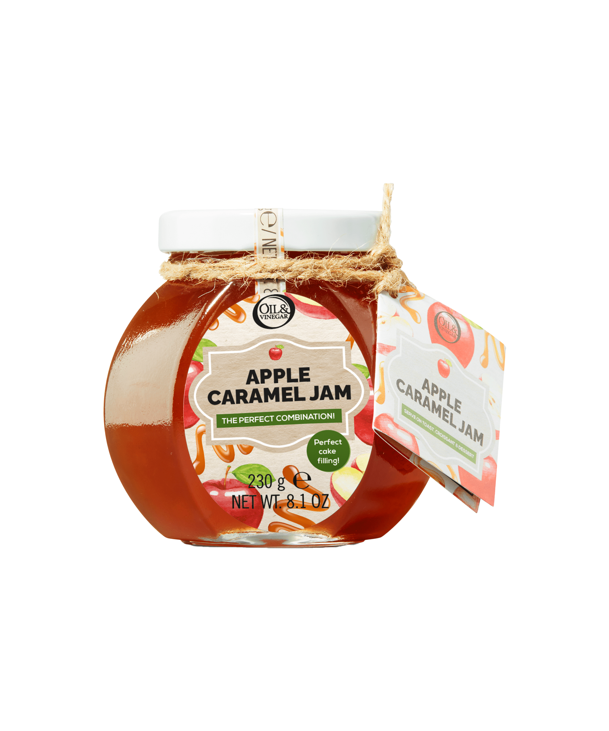 Apple caramel jam - 230 g