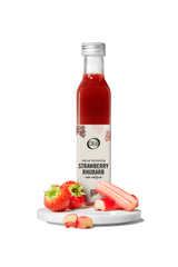 Vinaigre fraise-rhubarbe - 250 ml