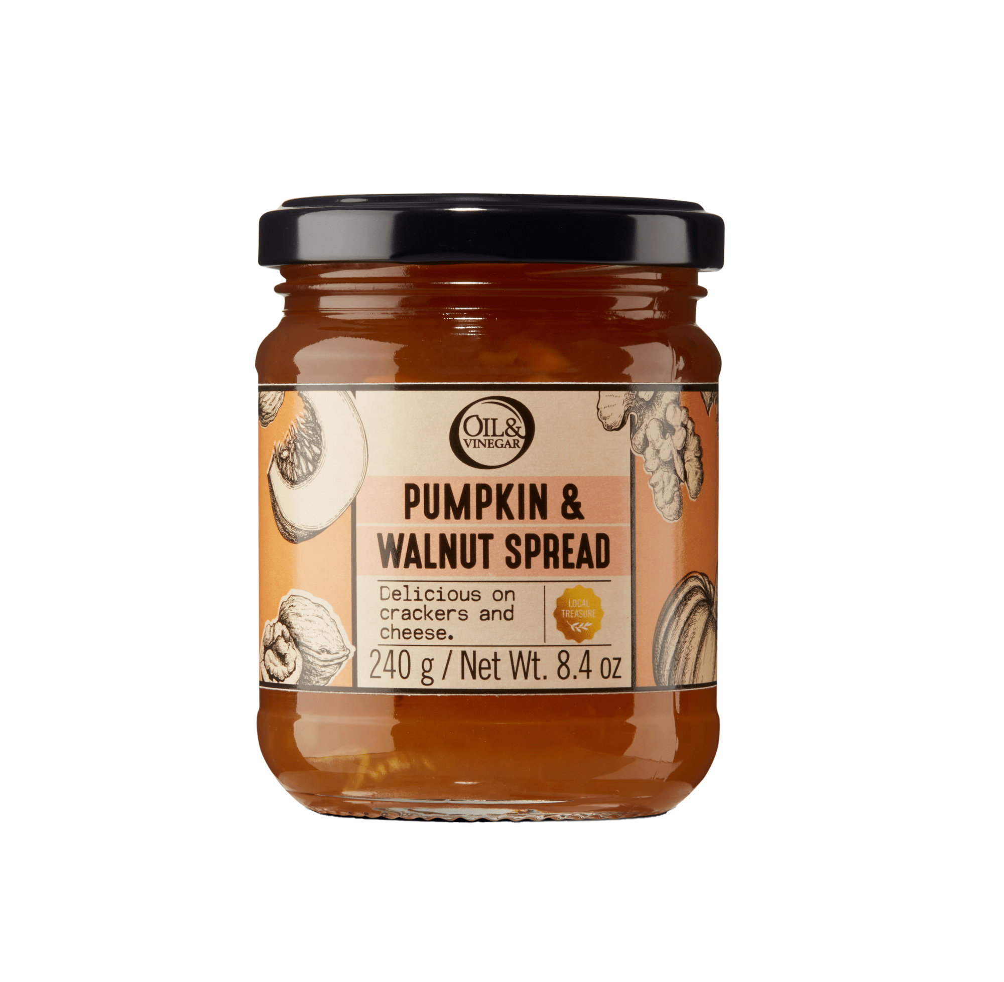 Pumpkin & walnut spread - 240g