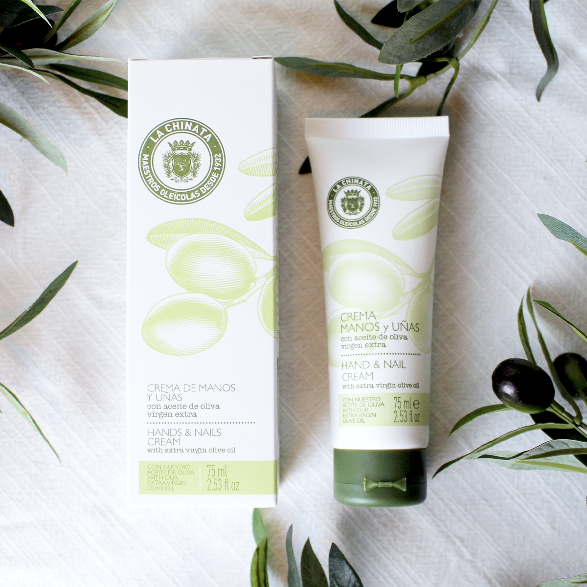 Hand & Nail cream extra virgin olive oil - 75ml