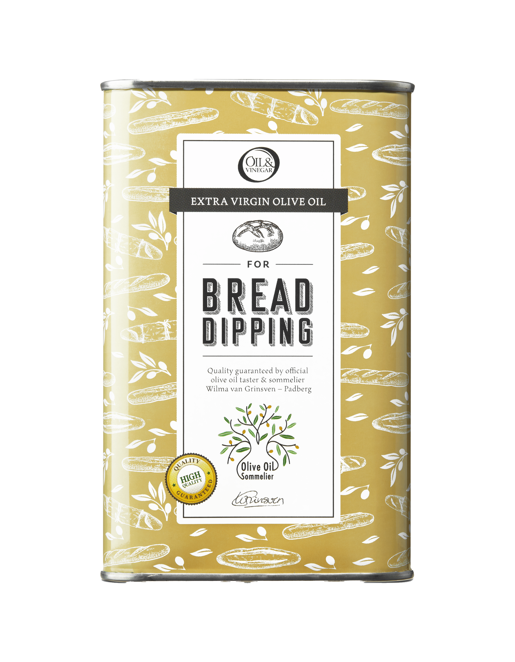 Huile d'Olive Extra Vierge Sommelier Bread Dipping - 500 ml