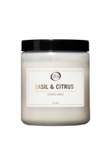 Scented Candle Basil & Citrus - 180g