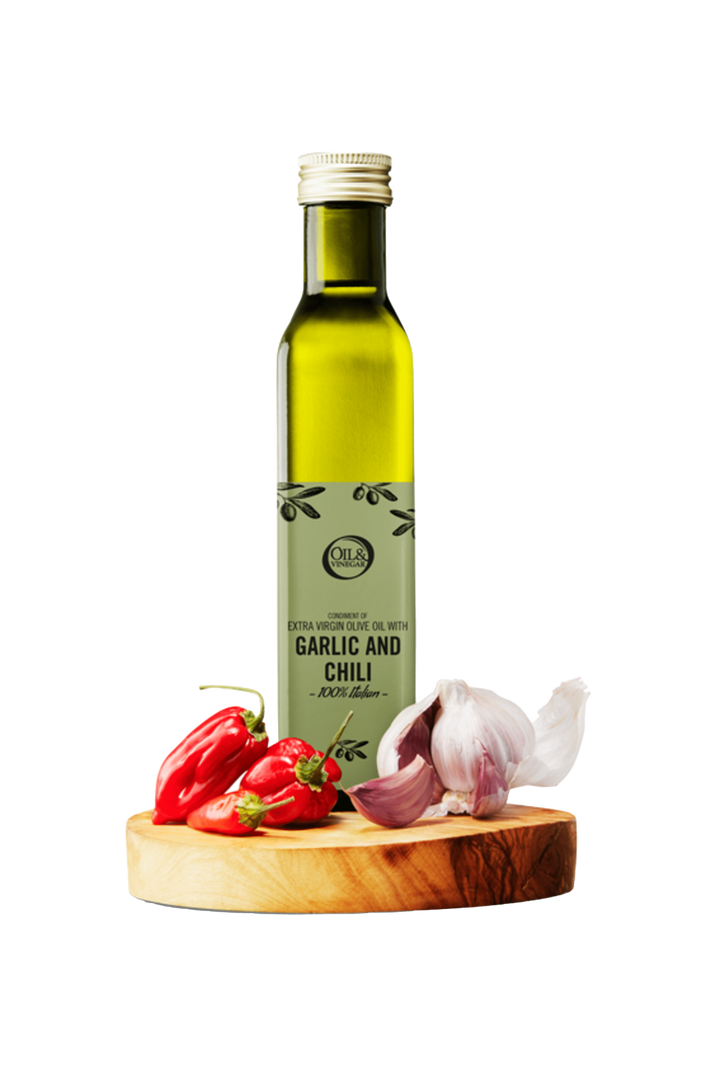 Huile d’olive ail et piment - 250ml