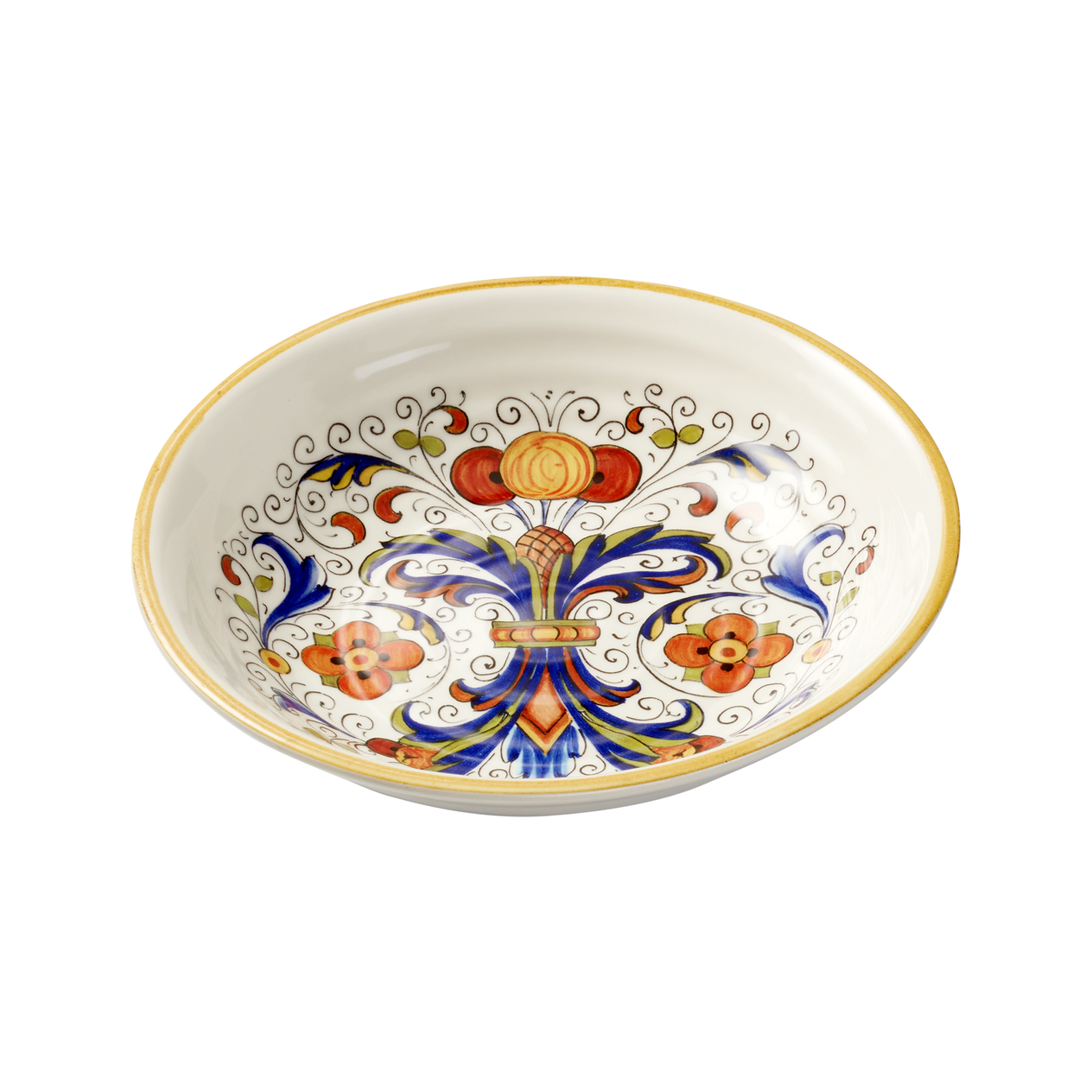 Assiette Creuse en Céramique Deruta - 22 cm