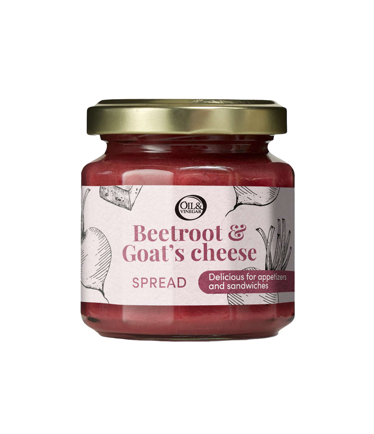 Beetroot and goat's cheese spread - 100g