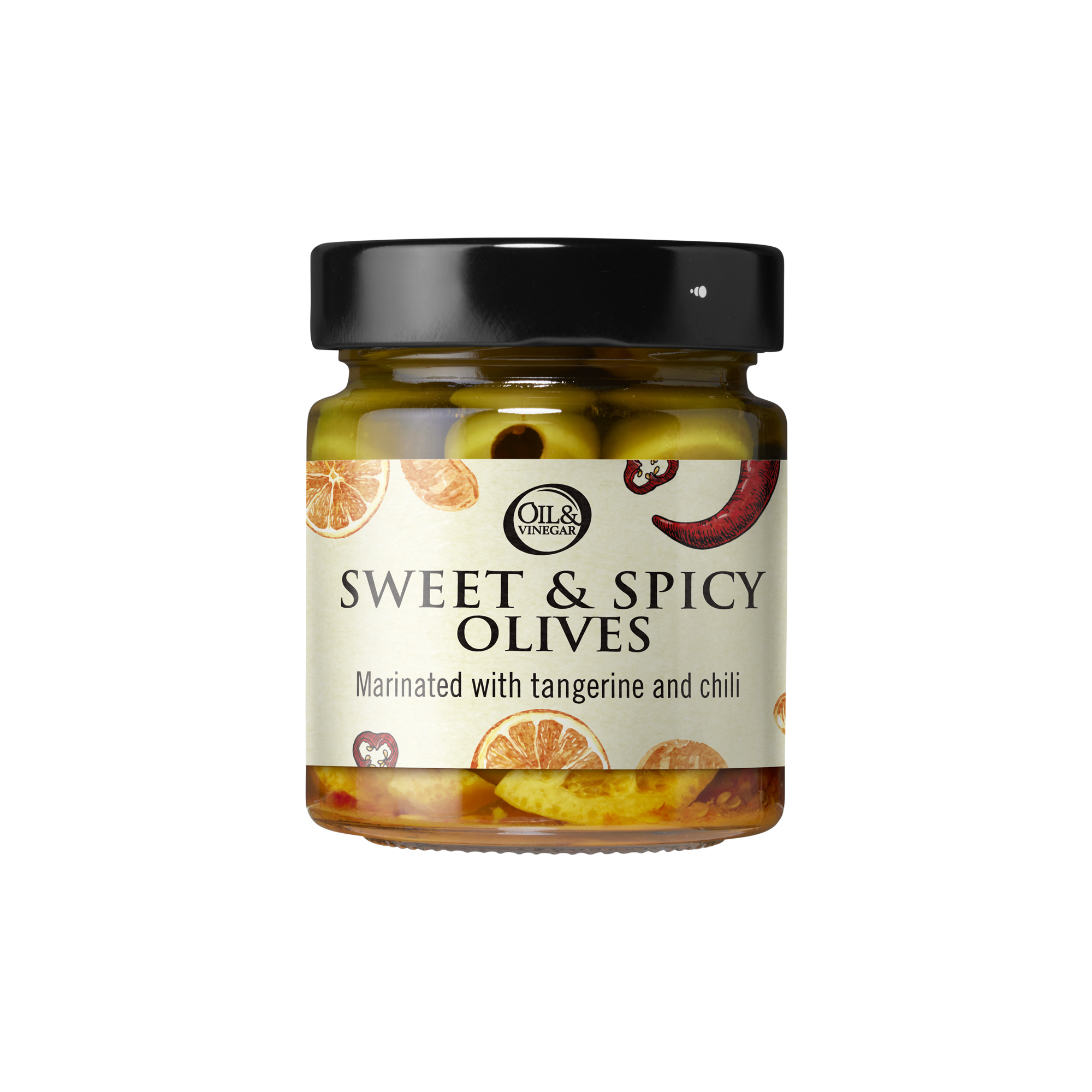 Sweet & spicy olives - 200g