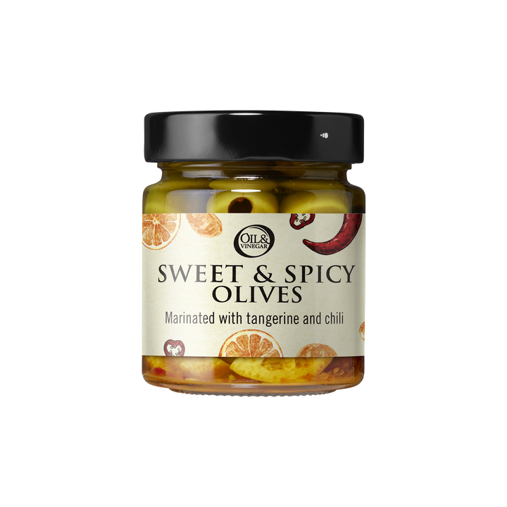 Sweet & spicy olives - 200g