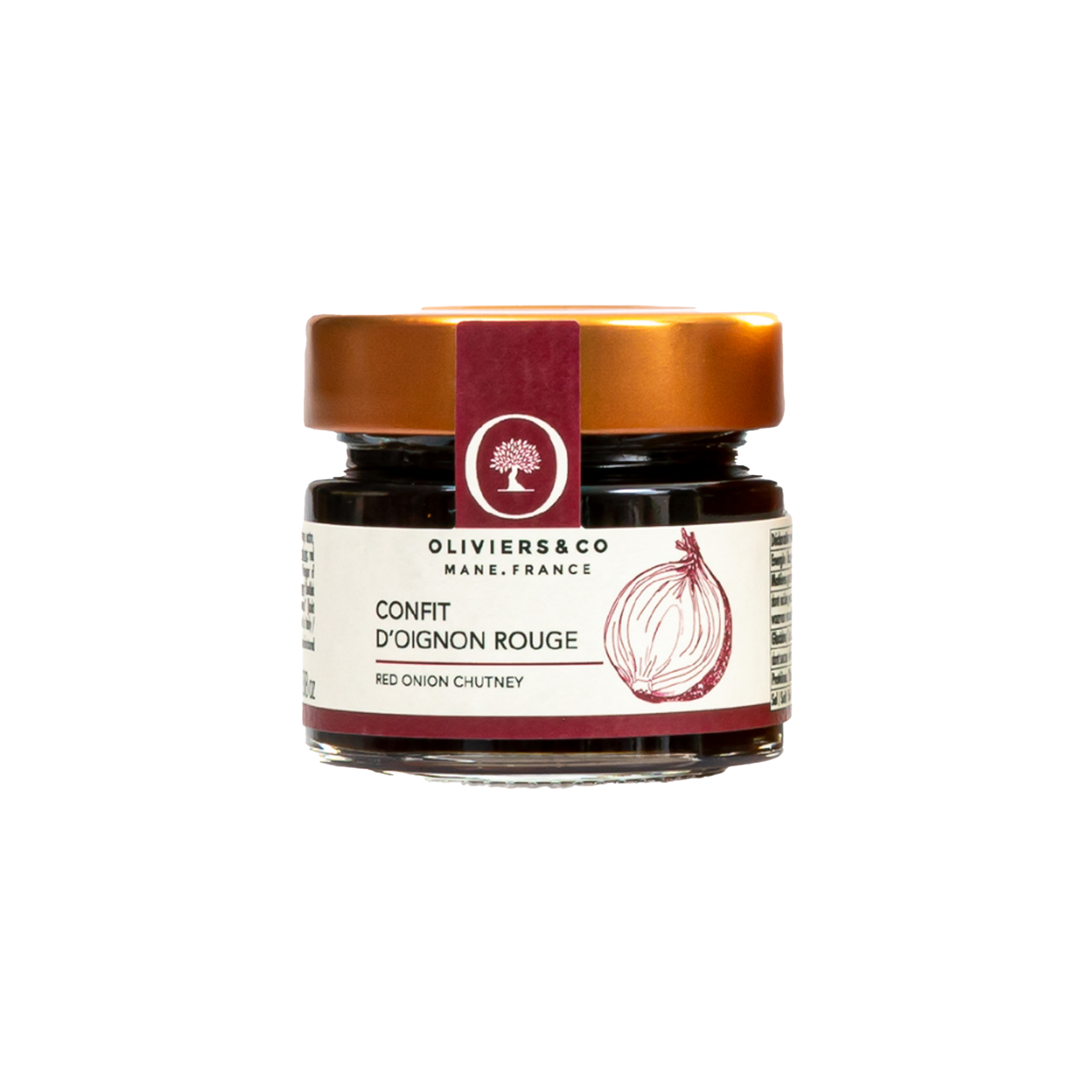 Confiture d'oignons rouges - 110 g