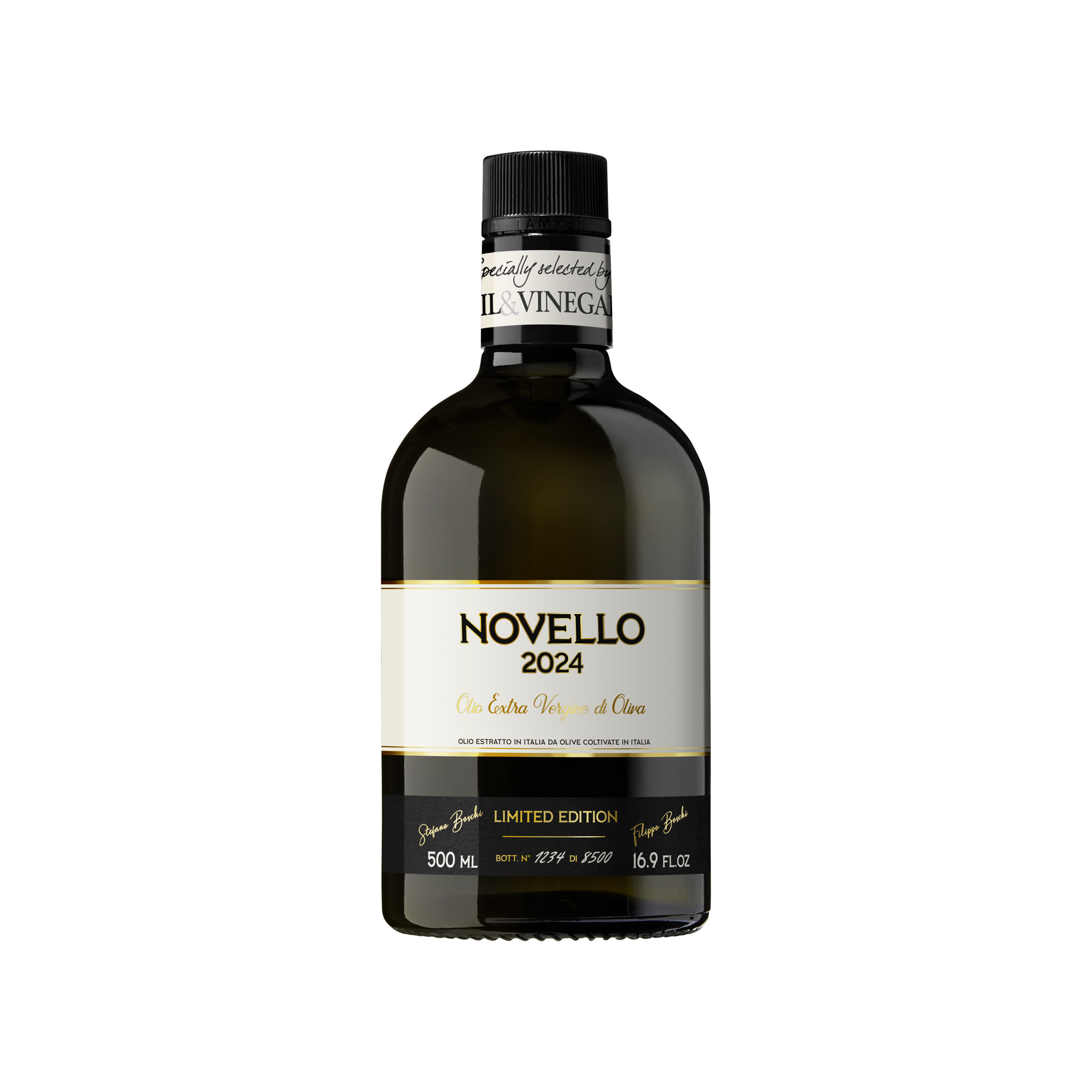 Édition Limitée : Première Récolte 2024/2025 - Novello Huile d'Olive Extra Vierge - 500 ml