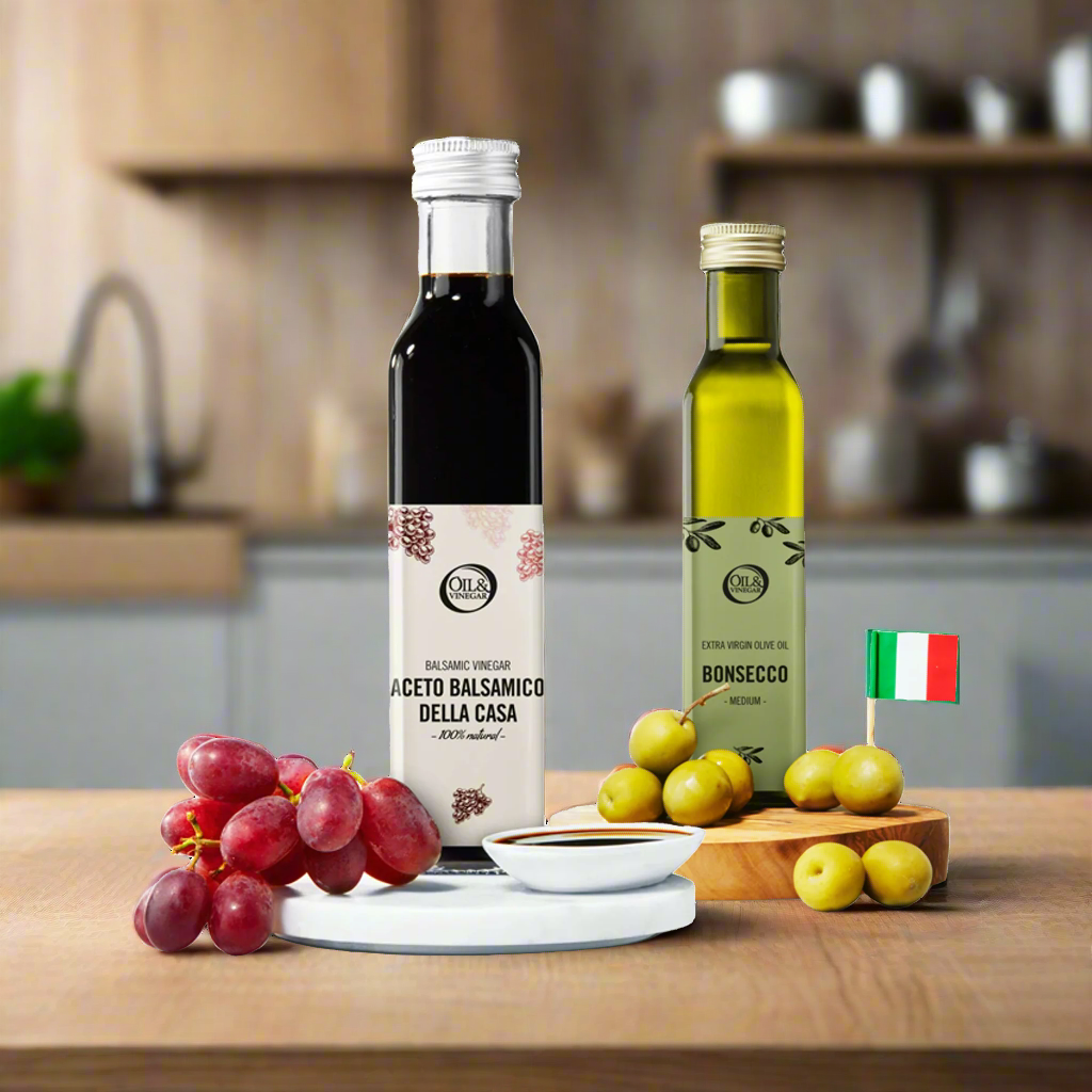 Balsamicoazijn & Bonsecco extra vierge olijfolie - 2x250ml