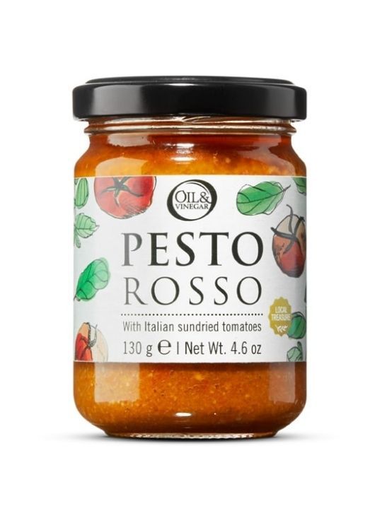 Sun-Dried Tomato Pesto (Pesto Rosso) - Striped Spatula